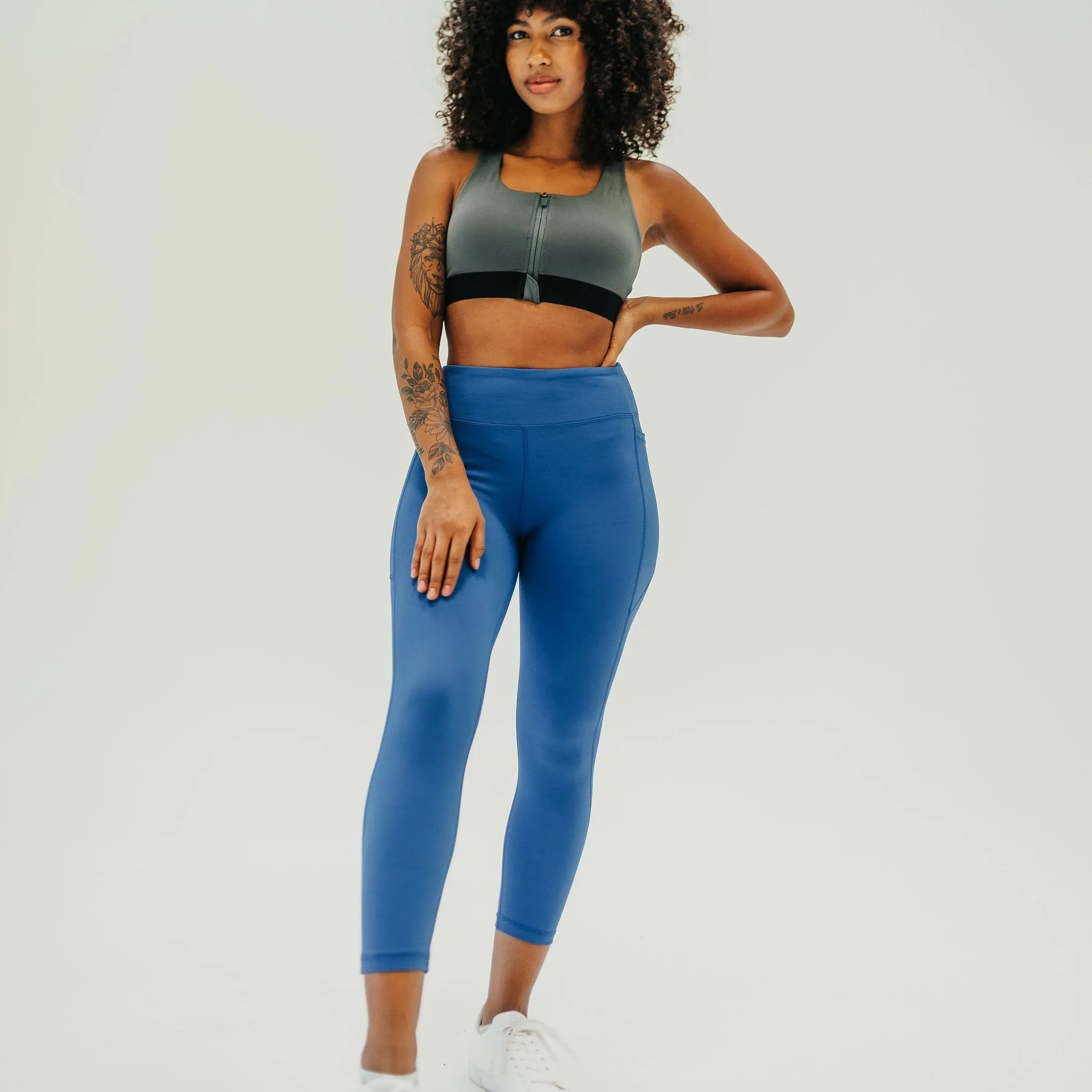 7/8 Capris - Classic Blue