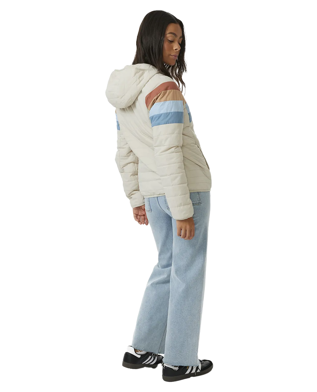 Anti-Series Revival Tech Jacket in Vintage White