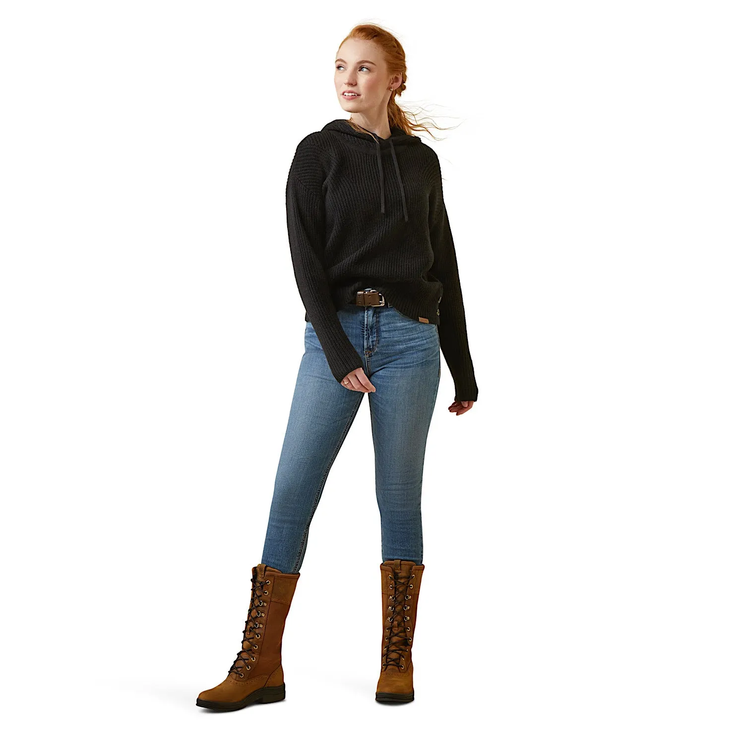 Ariat Womens Los Altos Sweater Black