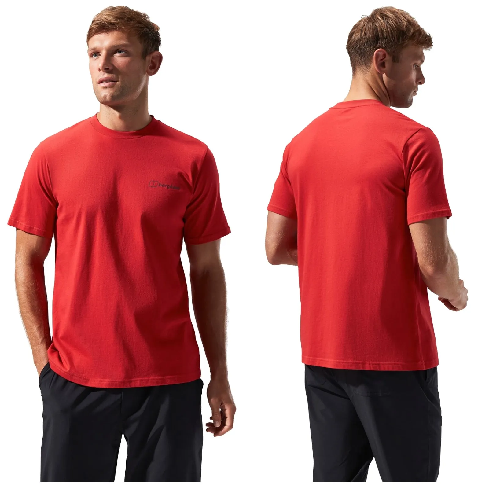 Berghaus Mens Cotton Colour Logo T-Shirt