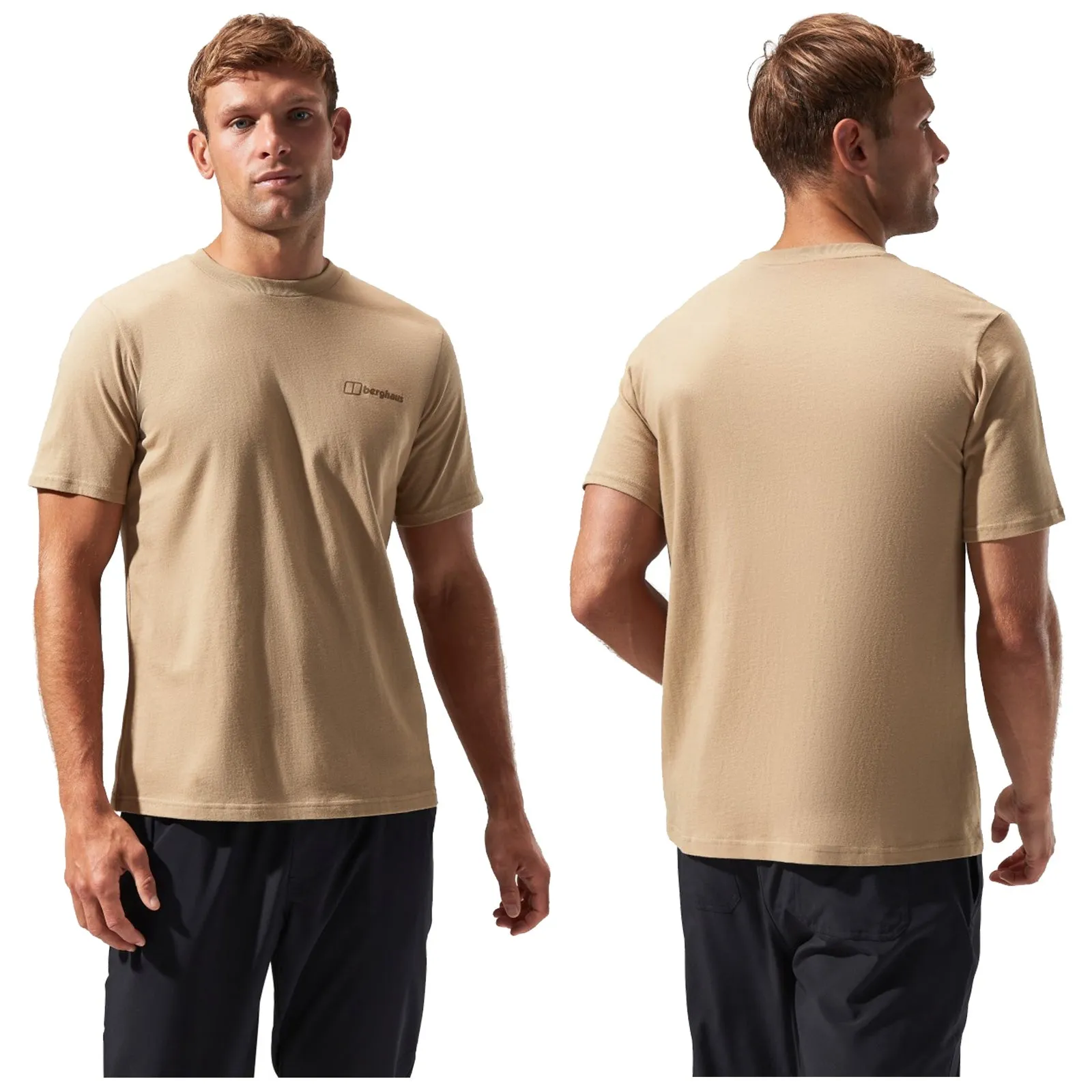 Berghaus Mens Cotton Colour Logo T-Shirt