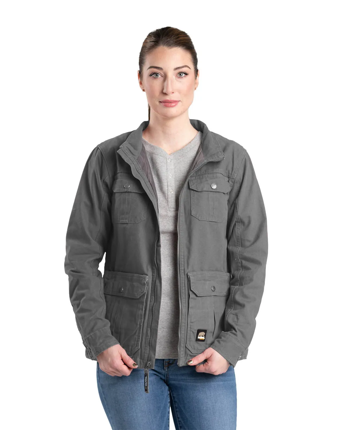 Berne Titanium 100% Cotton Ladies Sierra One One Jacket