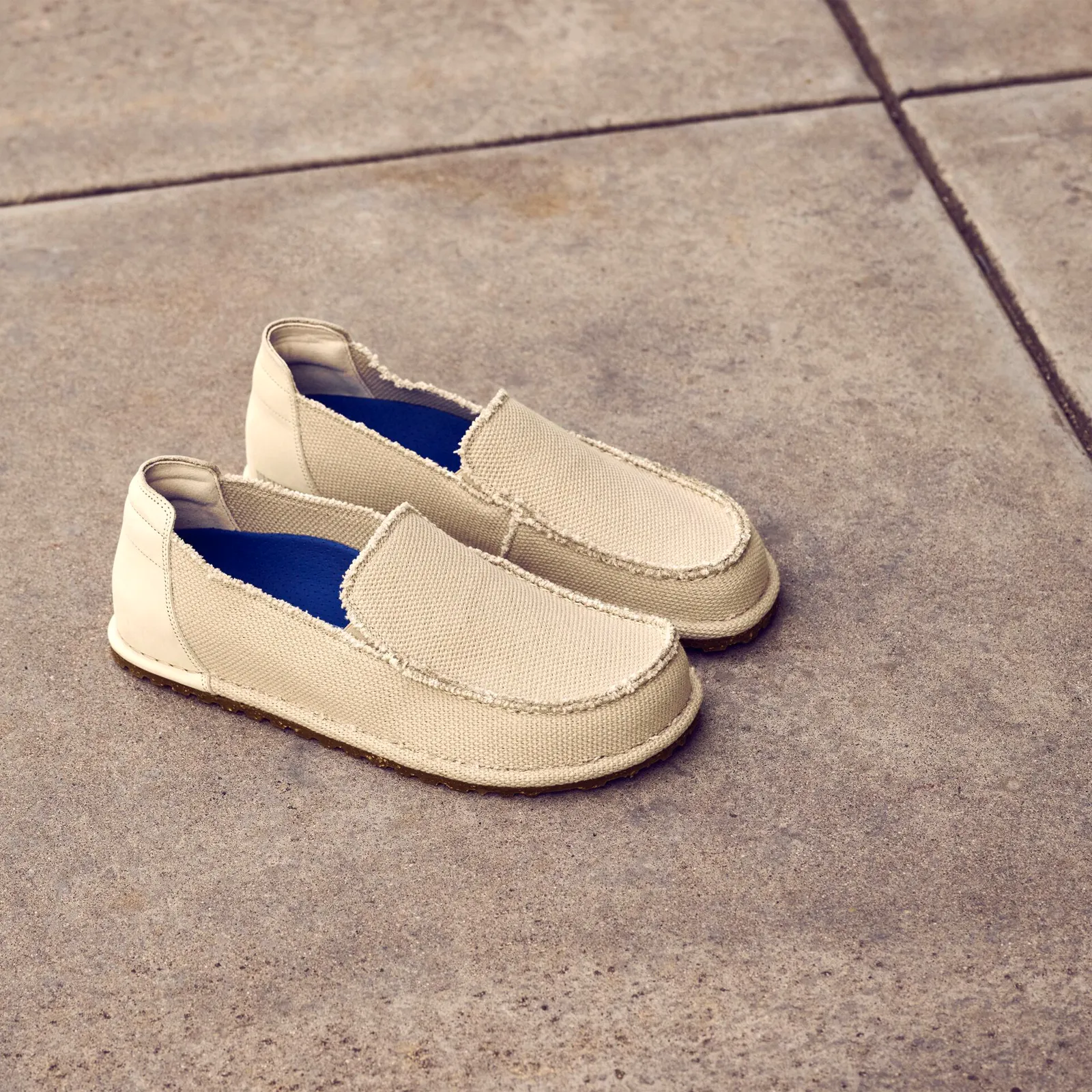 Birkenstock Utti Slip On (Men) - Sandcastle Canvas