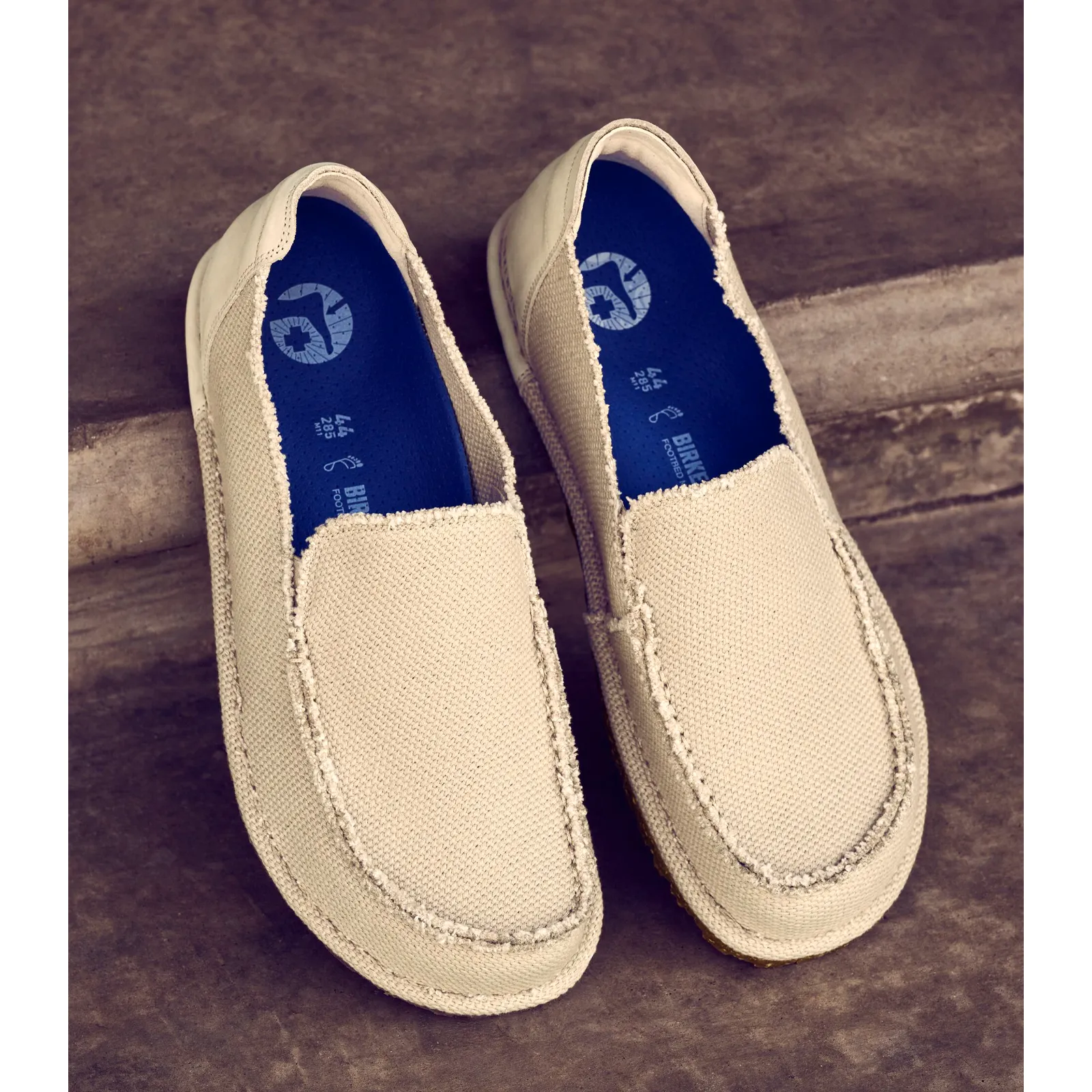 Birkenstock Utti Slip On (Men) - Sandcastle Canvas