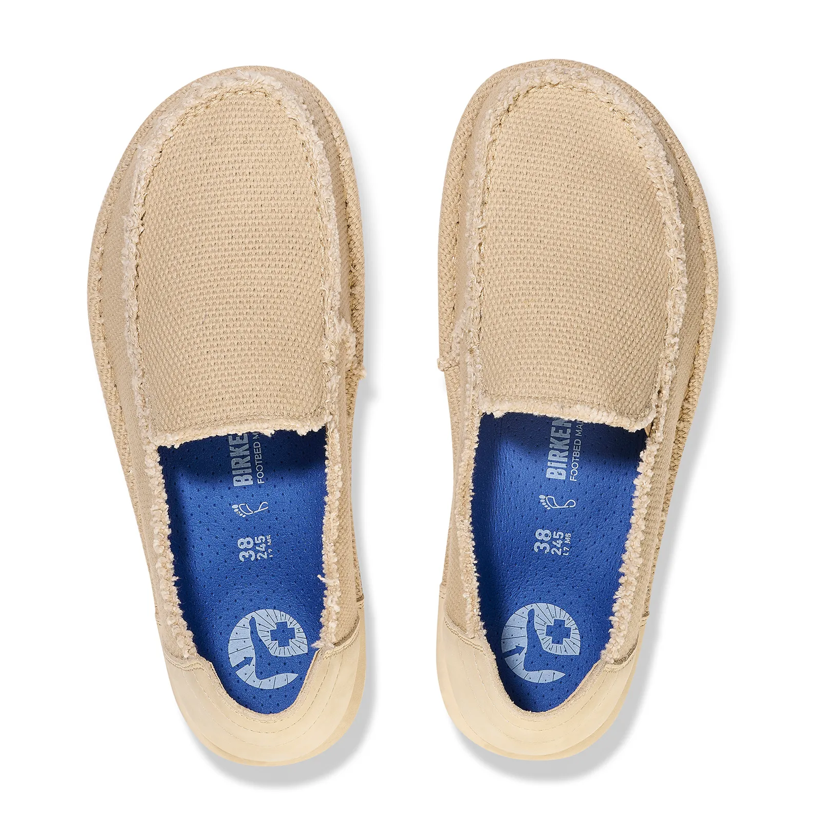 Birkenstock Utti Slip On (Men) - Sandcastle Canvas