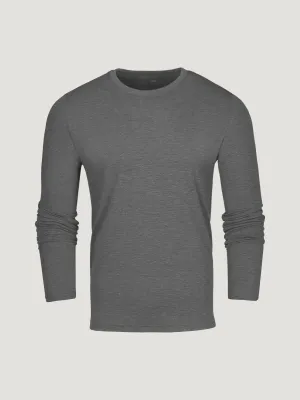 Carbon Grey Long Sleeve Crew FINAL SALE