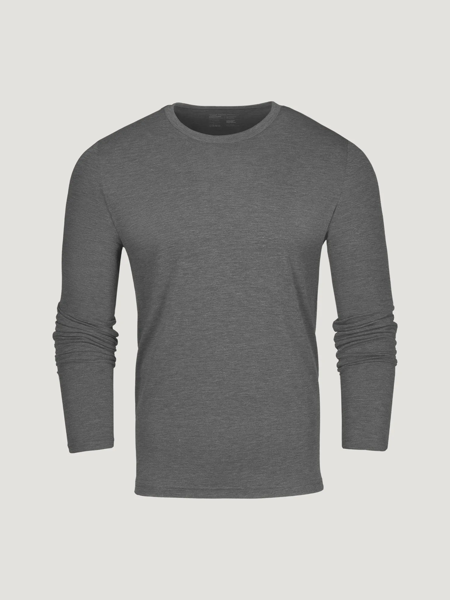 Carbon Grey Long Sleeve Crew FINAL SALE