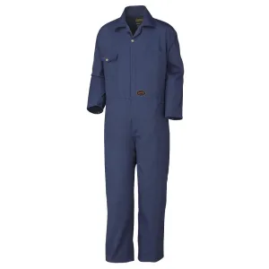 Coveralls - Pioneer Navy Polyester/Cotton Coveralls, 515 / 515T