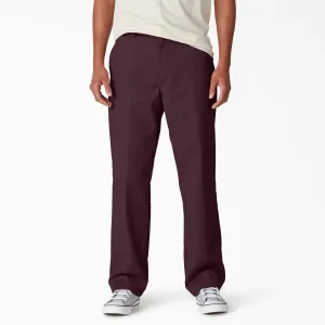 DICKIES Skateboarding Twill Pants Maroon