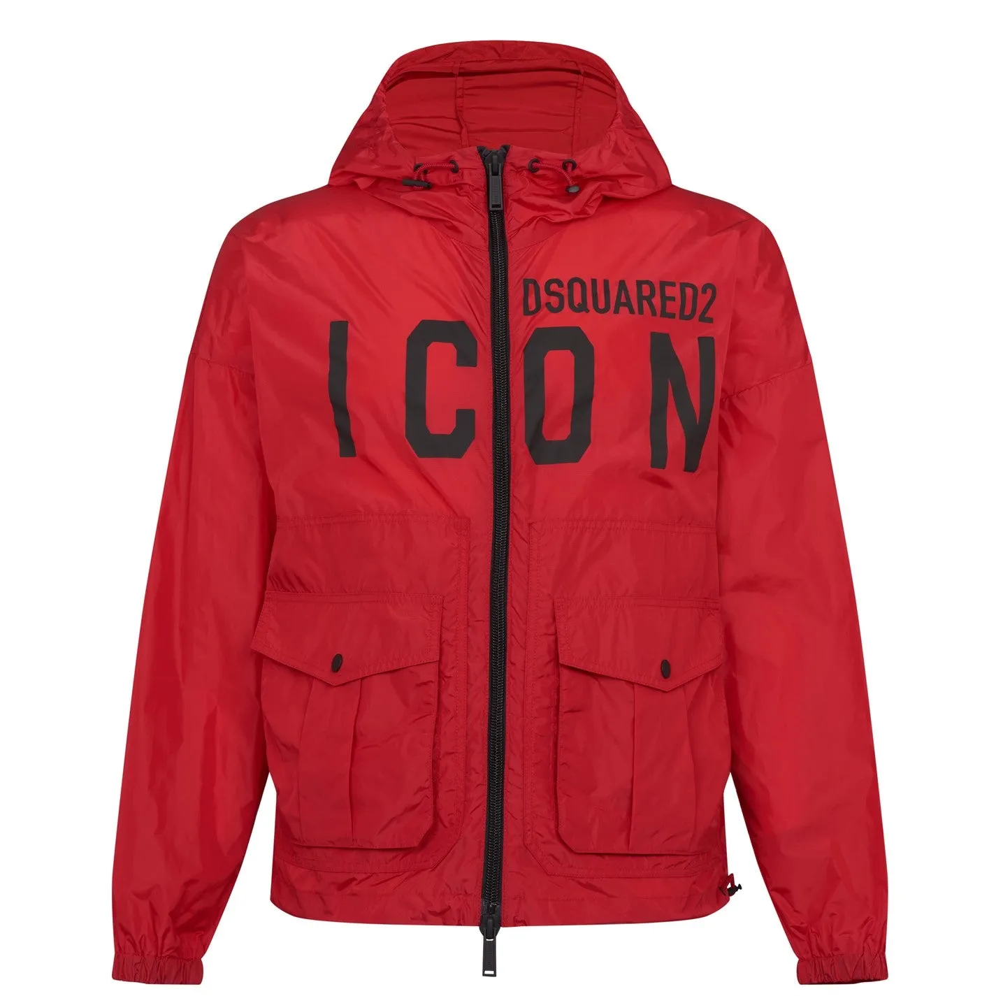 DSQUARED2 Red ICON Cargo Jacket