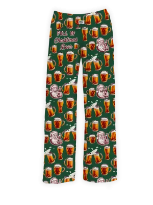 Full of Christmas Beer Lounge Pants