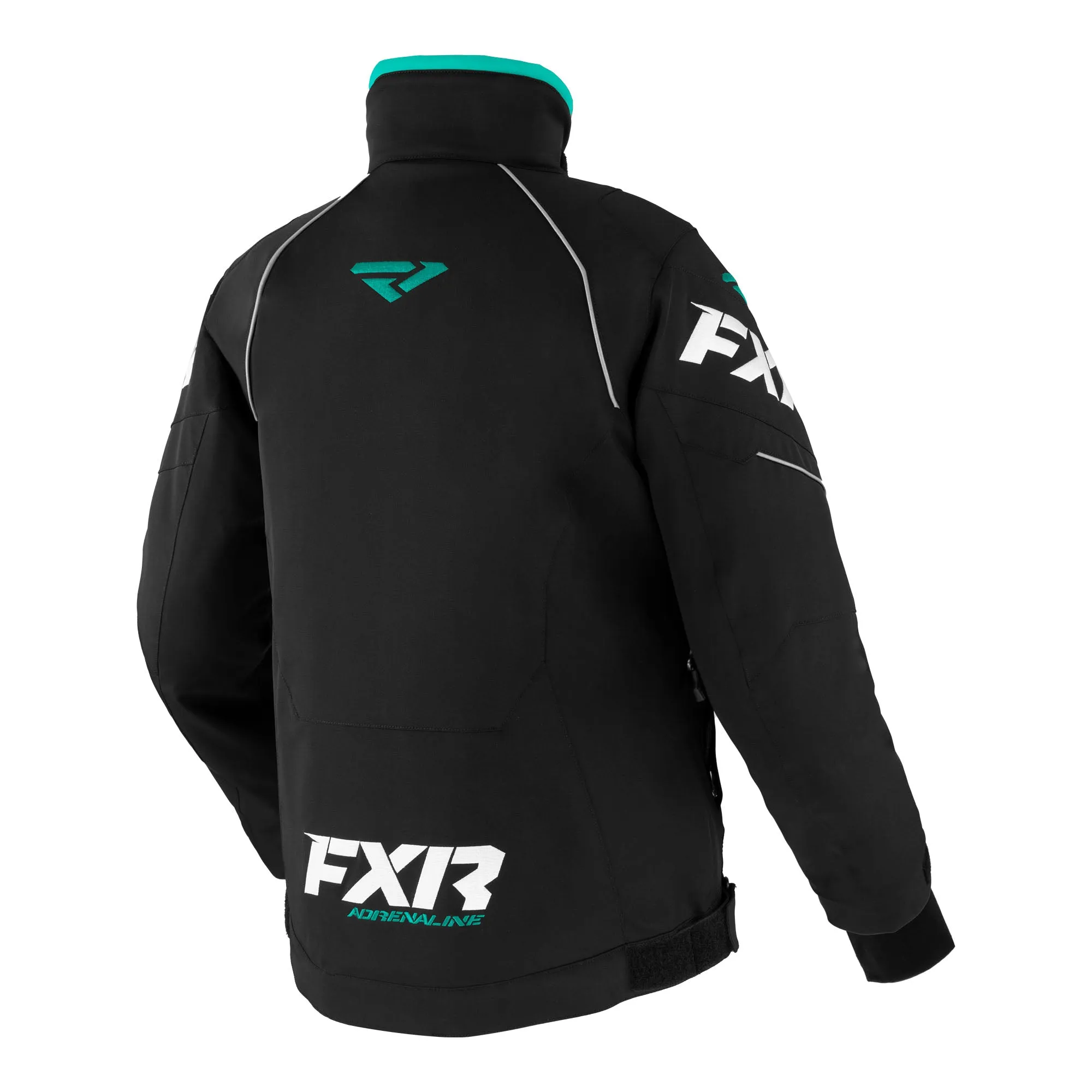 FXR Adrenaline Snowmobile Jacket Black/ Mint