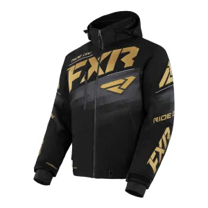 FXR Boost FX LE 2-in-1 Snowmobile Jacket Black/Charcoal/Gold