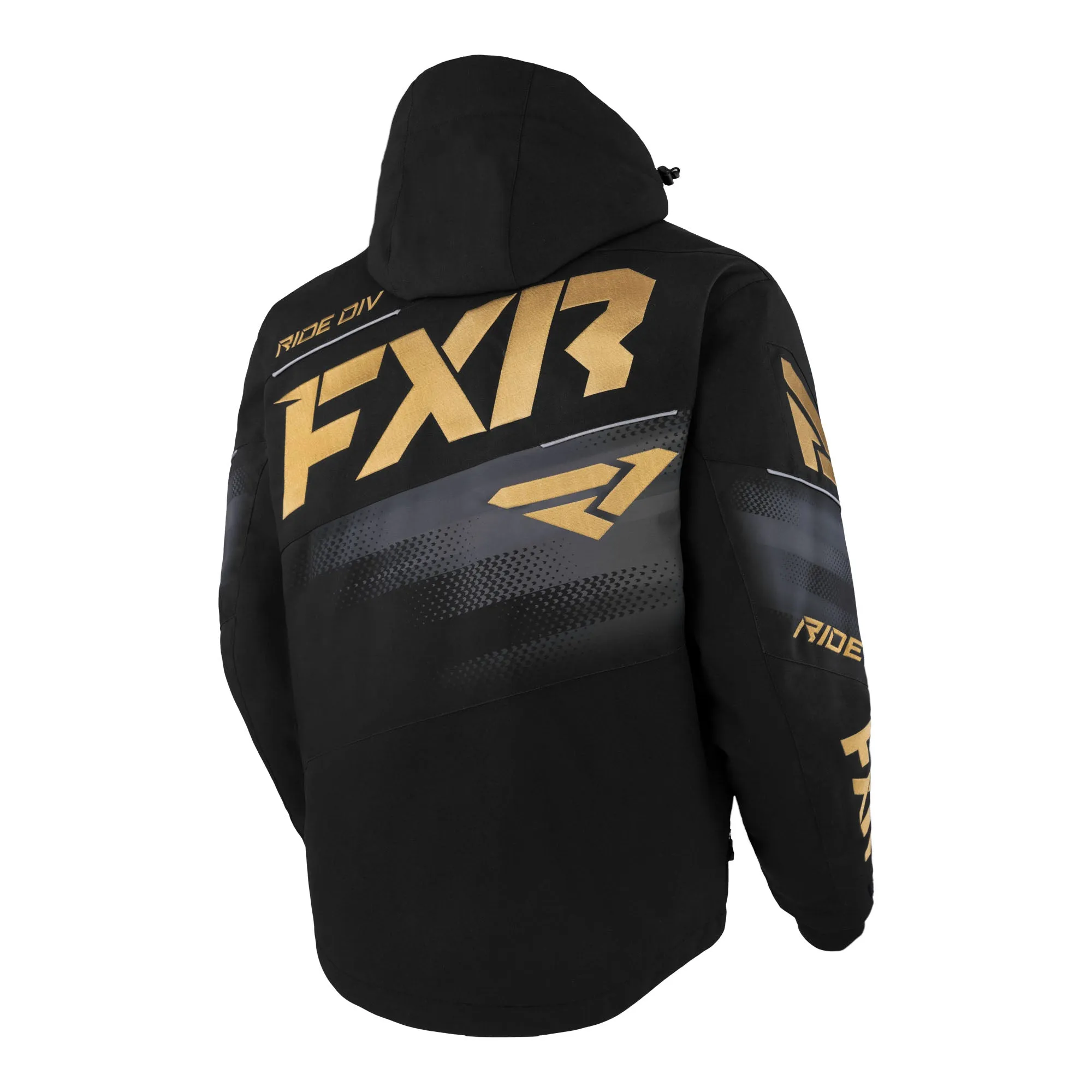 FXR Boost FX LE 2-in-1 Snowmobile Jacket Black/Charcoal/Gold