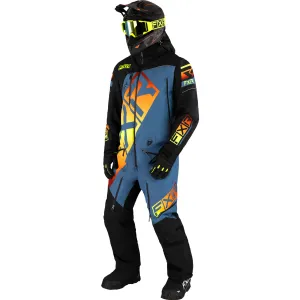 FXR CX F.A.S.T. Insulated Snowmobile Monosuit Black/Steel/Inferno