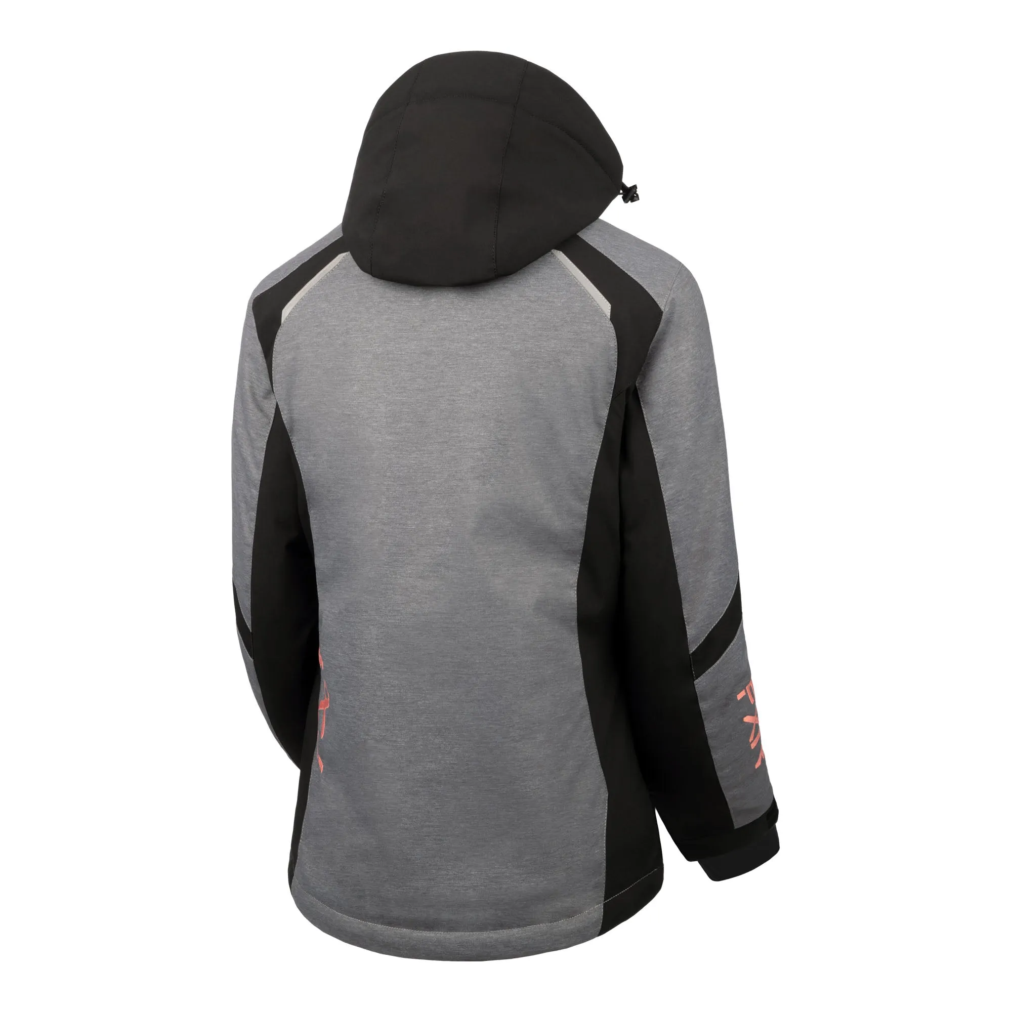 FXR Pulse Snowmobile Jacket Mid Grey Heather/Black/Melon