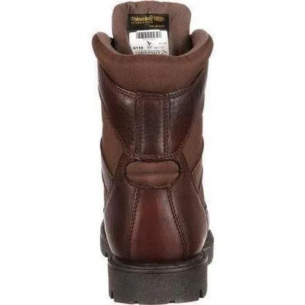 Georgia Men's Homeland 8" WP Insulated Work Boot - Brown - G109