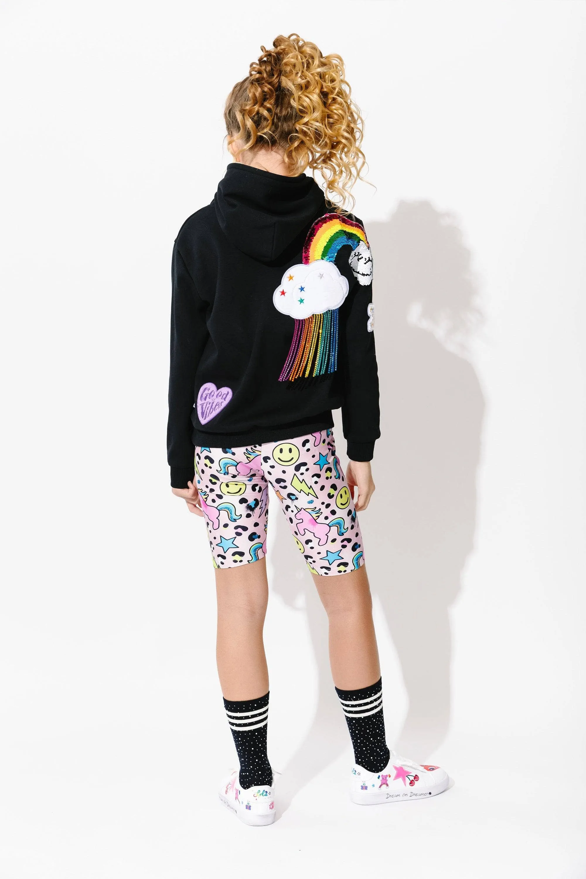 Good Vibes Rainbow Hoodie