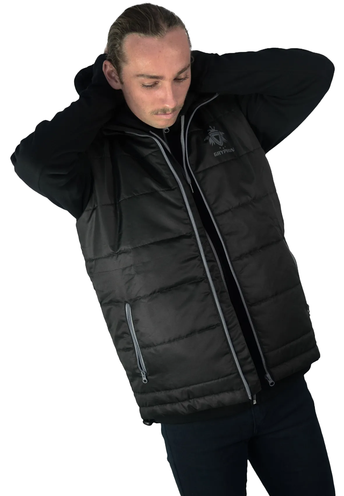 GRYPHON Mens Sleeveless Padded Jacket