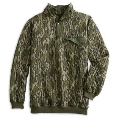 HeyBo Hermitage Quarter-Snap Mossy Oak Bottomland-HEY9120