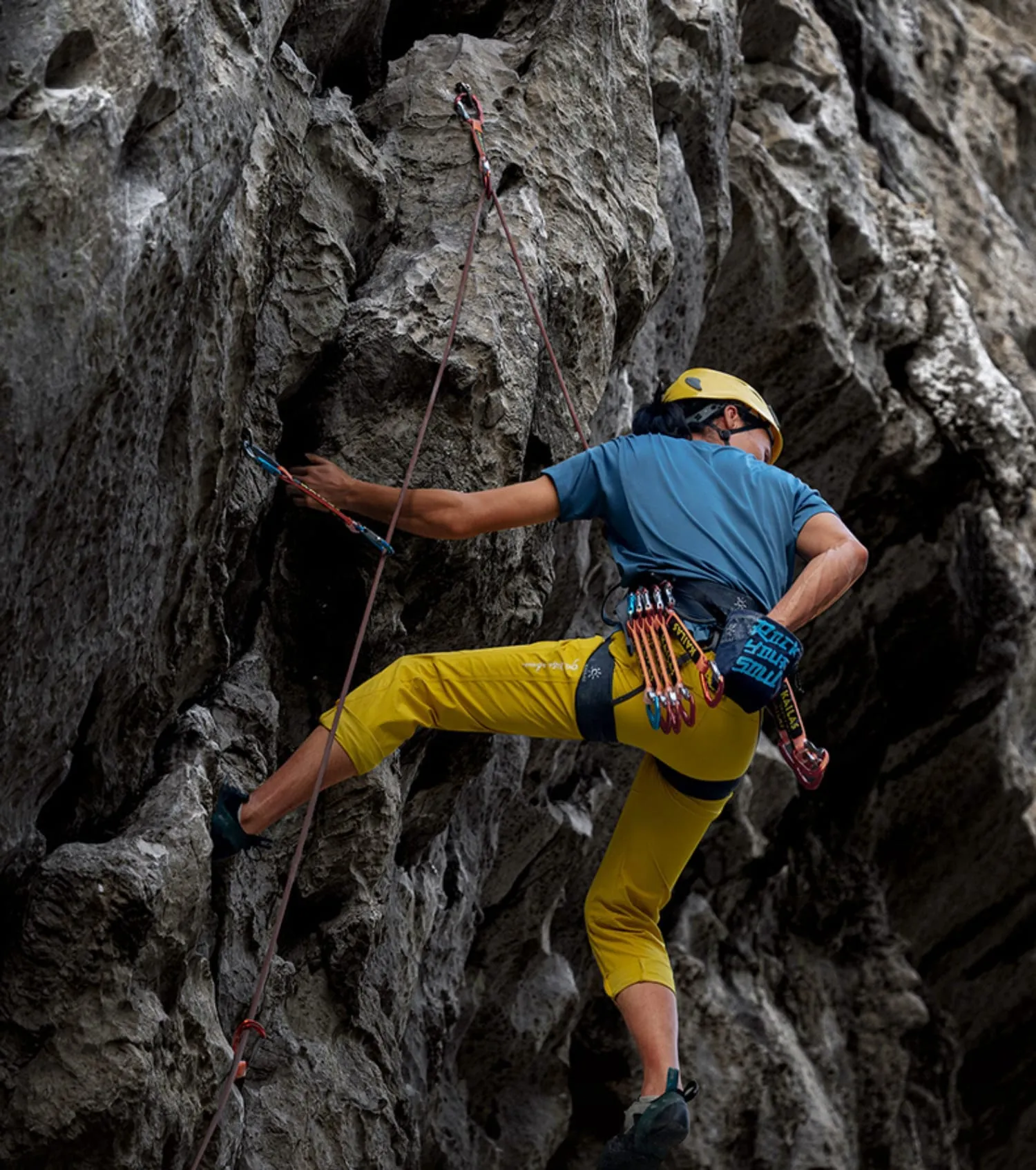 Kailas 9a Quick Dry Climbing Bouldering Pants 2 Pockets Women's