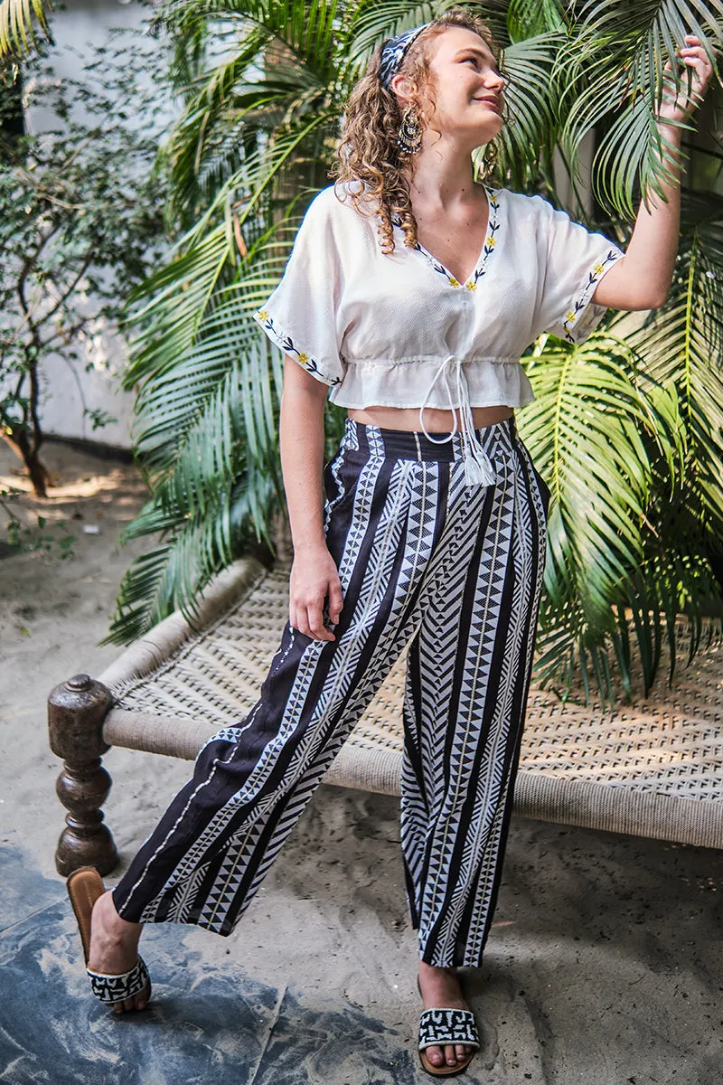 Lori Mexican Striped Pants