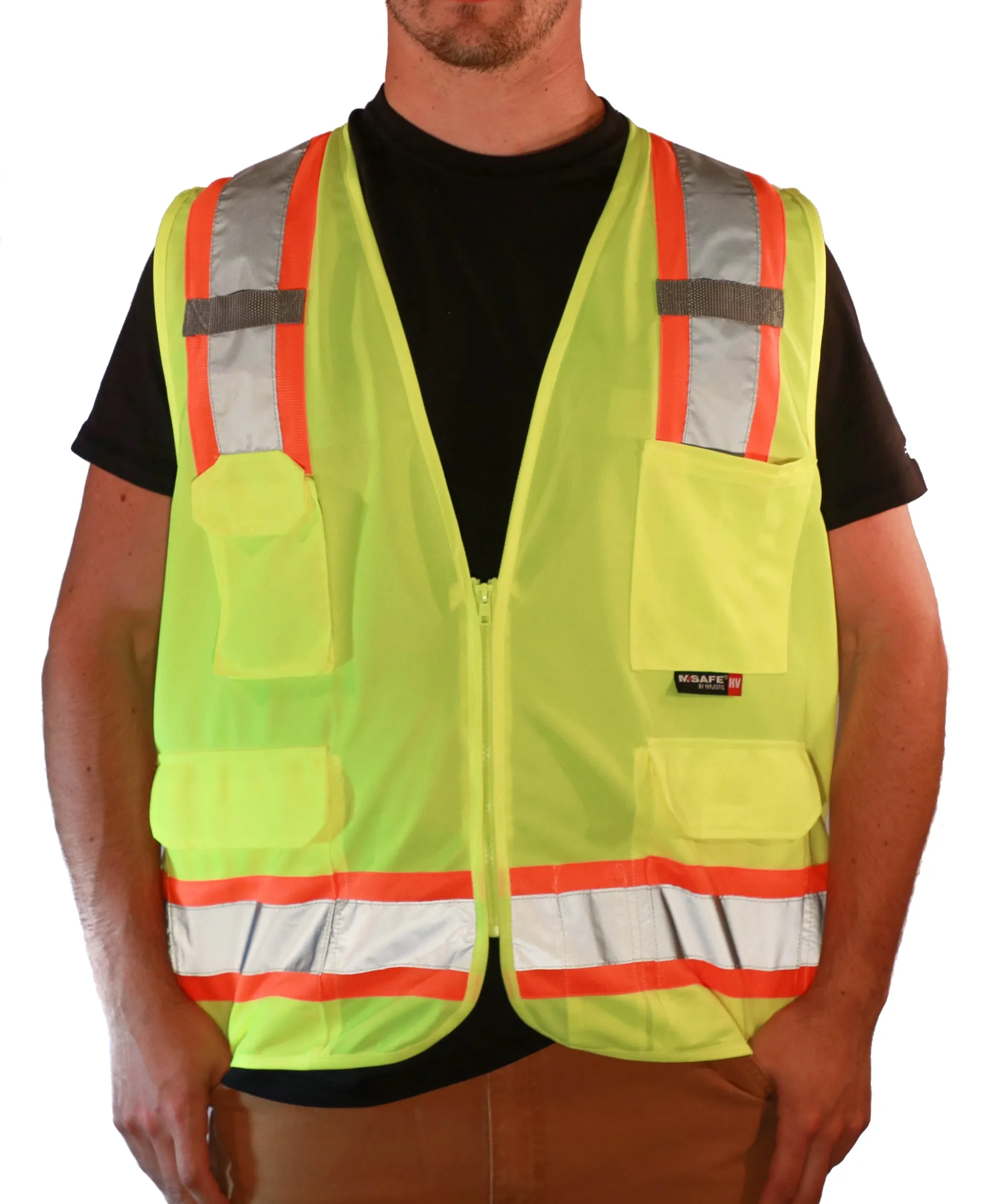 Majestic Class 2 Mesh Back Surveyor Vest