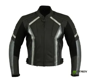 Men Leather Jacket impressive Heroic style M0trox