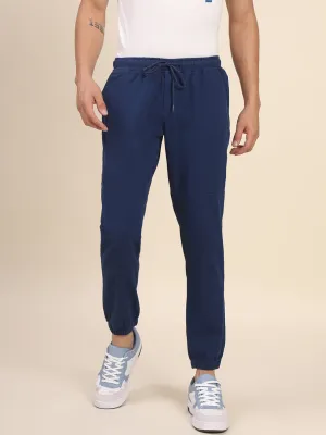 Men's Denim Blue Jogger Smart Casual Look For Season Essential