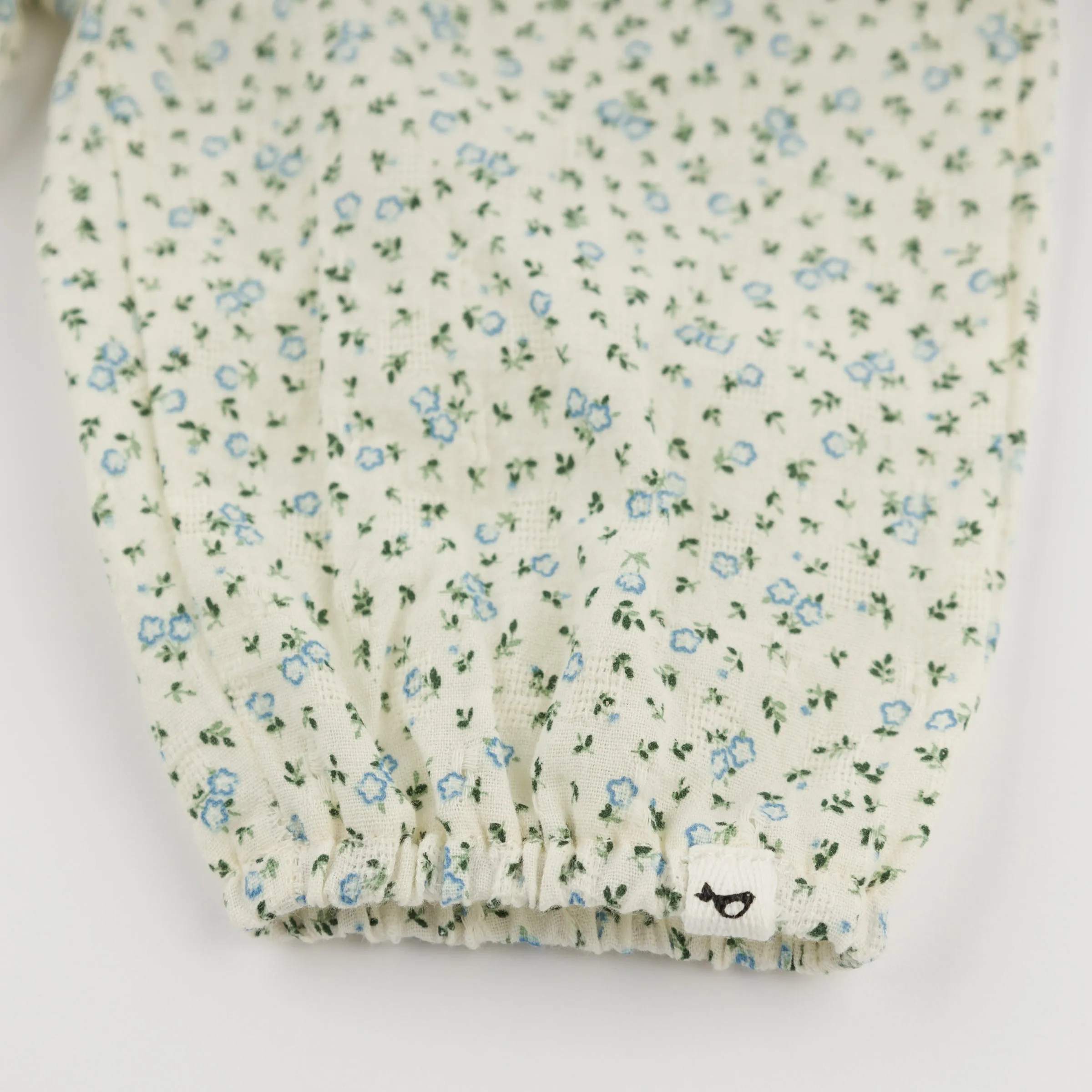 oh baby! Baby Pocket Pant - Blossom - Sky Blue