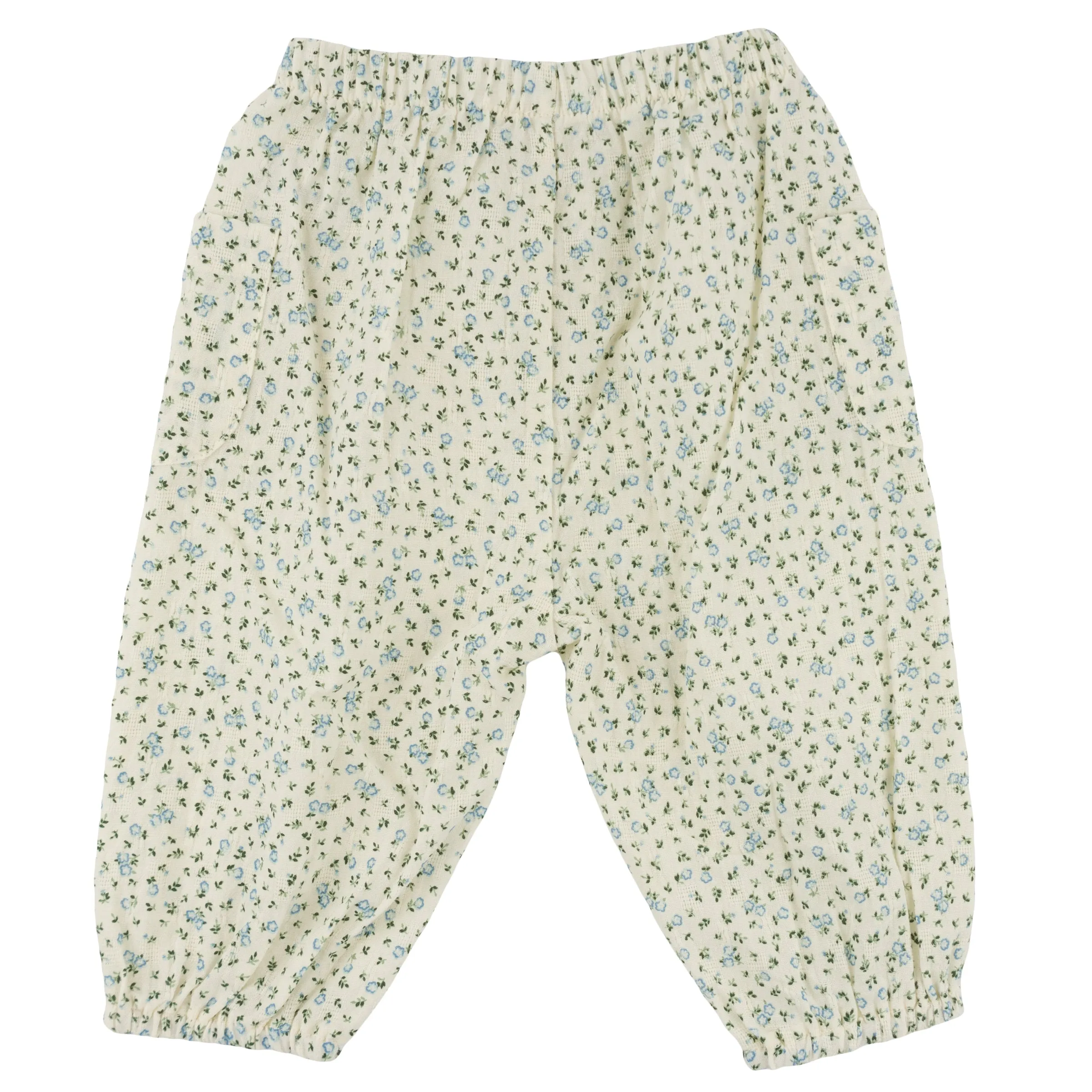 oh baby! Baby Pocket Pant - Blossom - Sky Blue