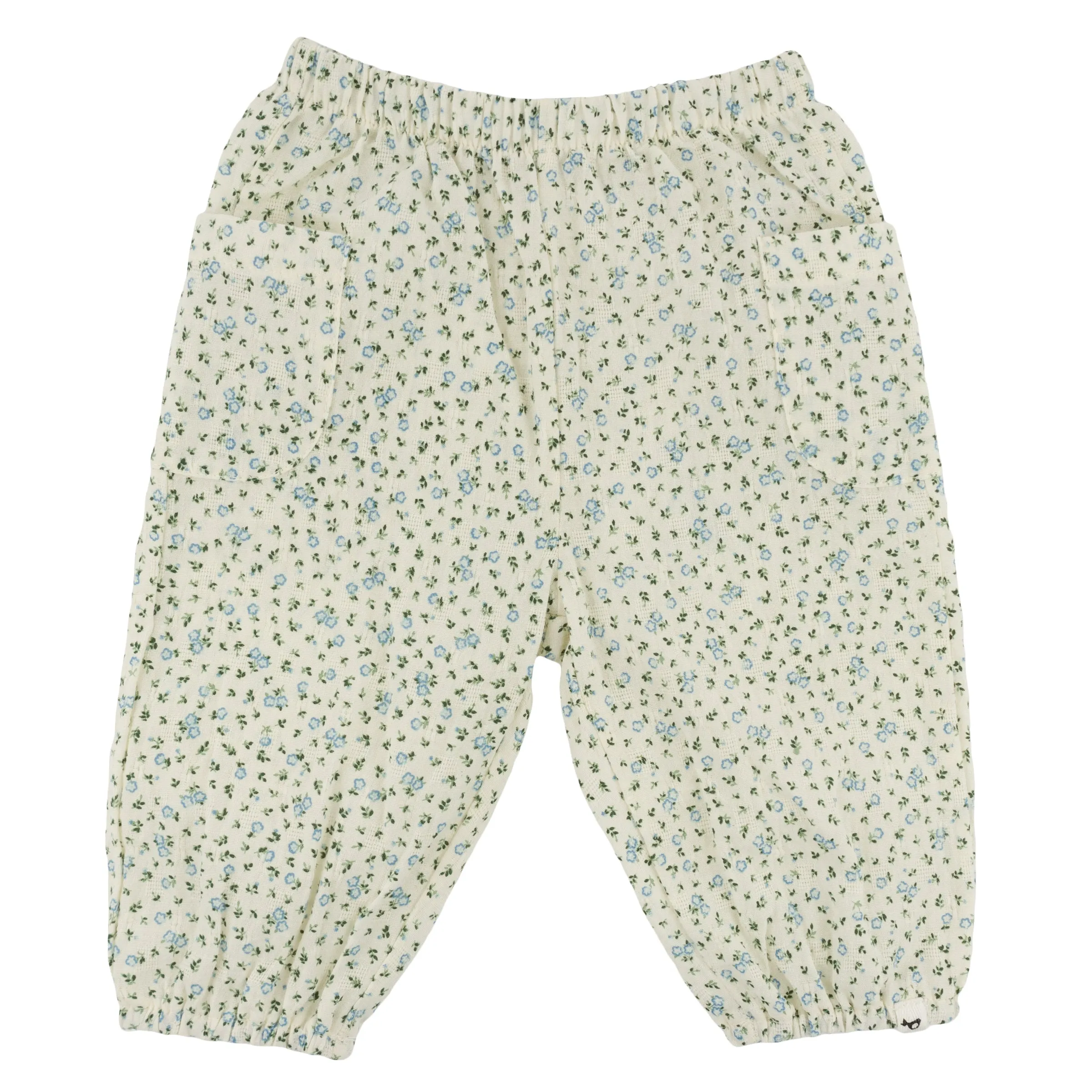 oh baby! Baby Pocket Pant - Blossom - Sky Blue