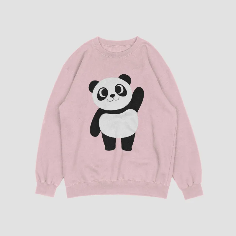 'Panda Bear' Sweatshirt for Women