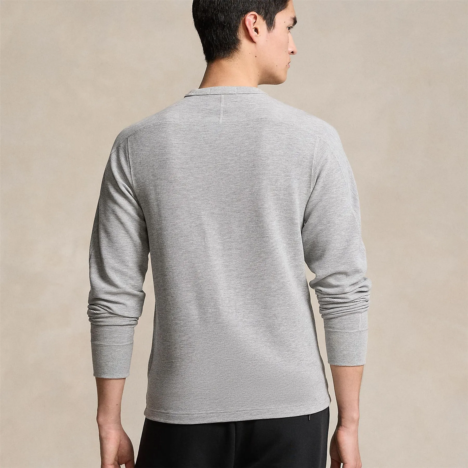 Performance Stretch Waffle-Knit T-Shirt Andover Heather - SS24