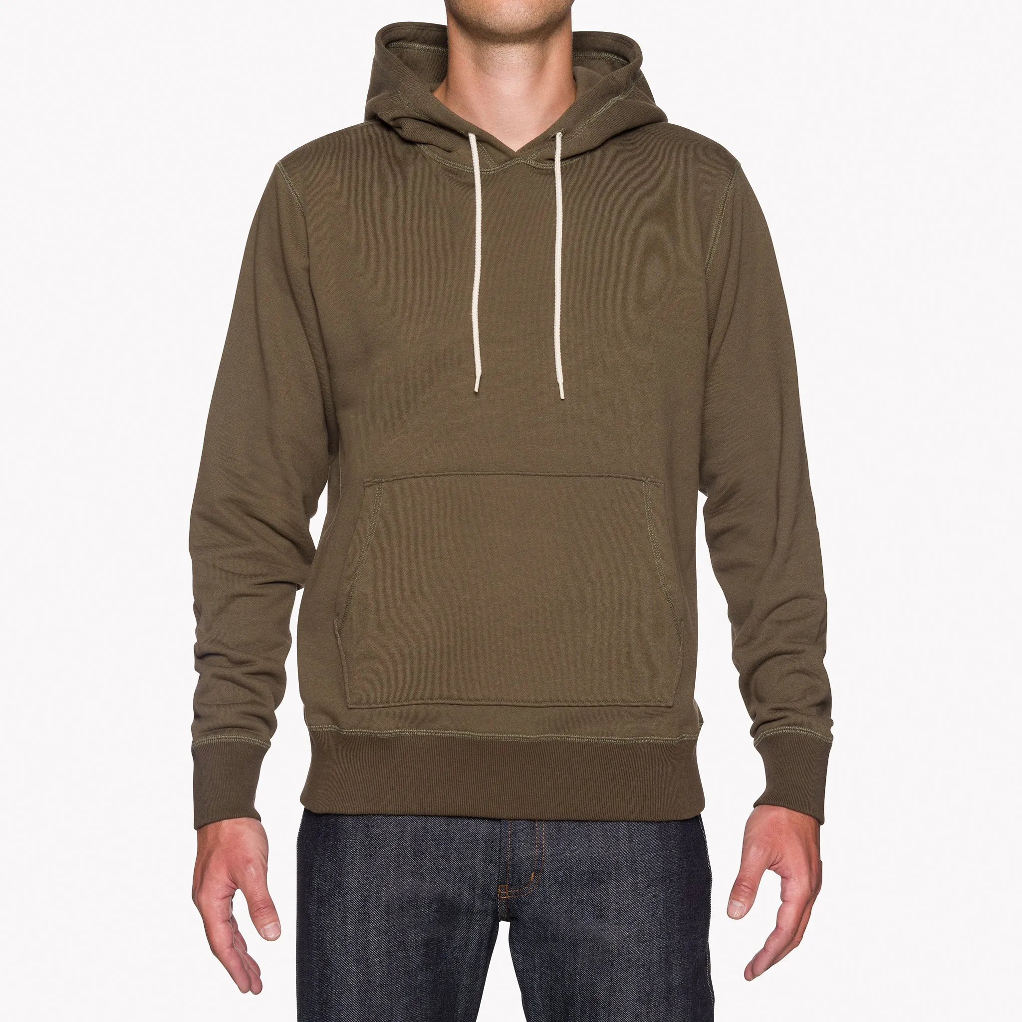 Pullover Hoodie - Heavyweight Terry - Hunter