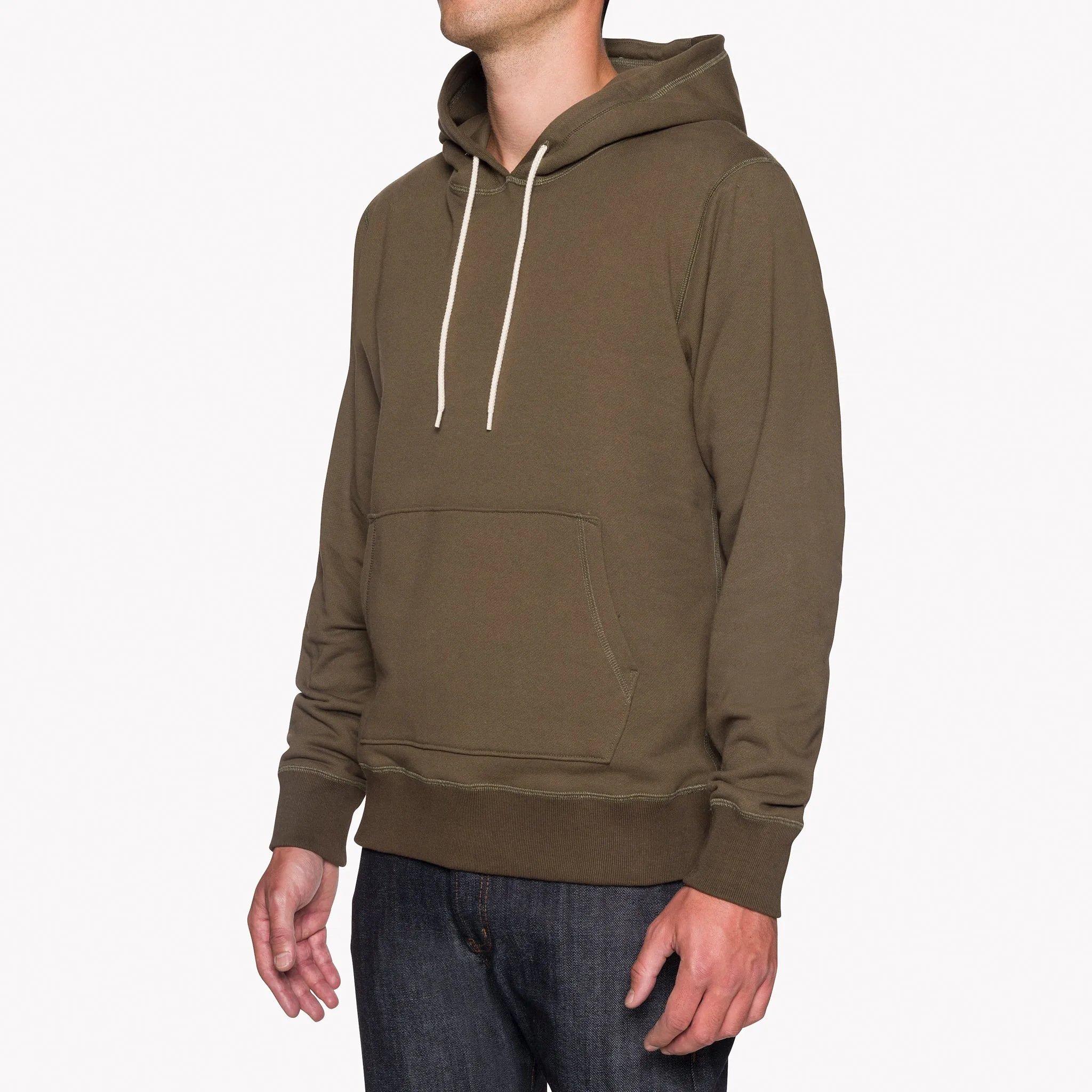 Pullover Hoodie - Heavyweight Terry - Hunter