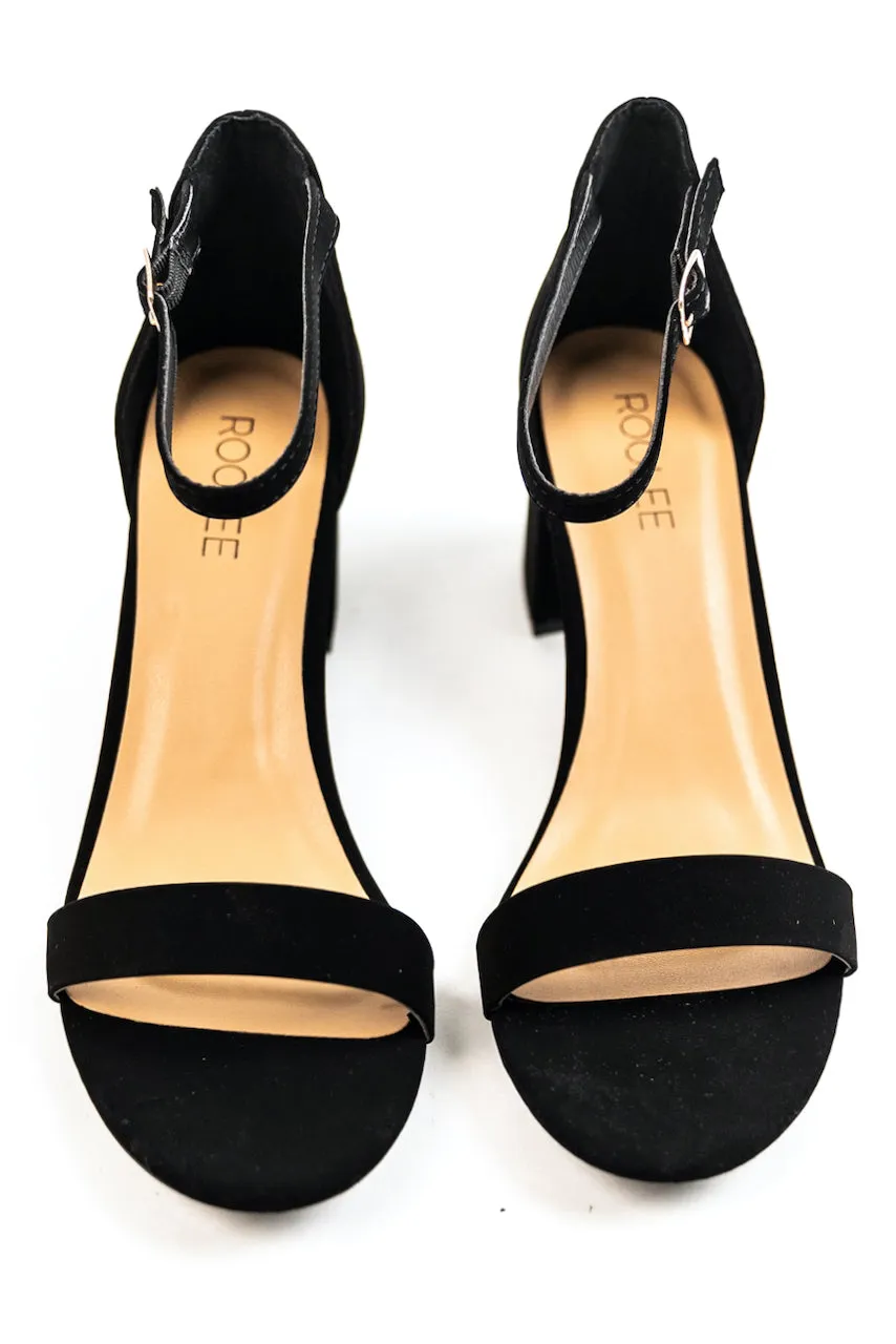 ROOLEE Elfrida Ankle Strap Heels