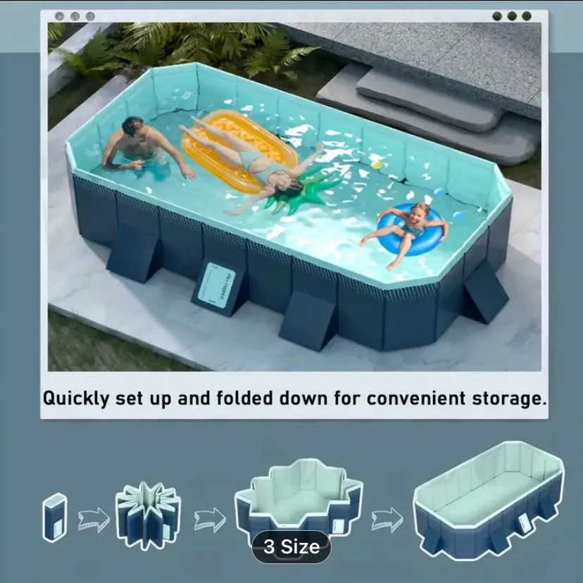 Serenity Solutions Enterprises foldable swimming pools