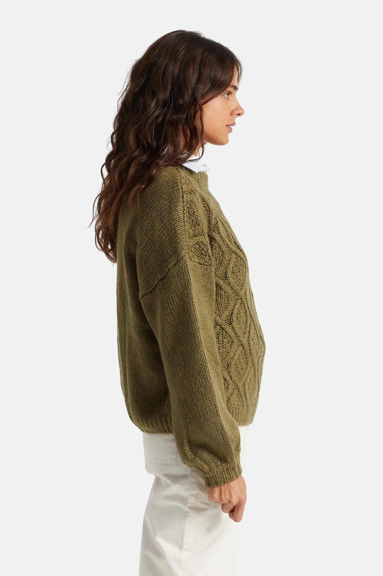 Sheffield Sweater - Military Olive