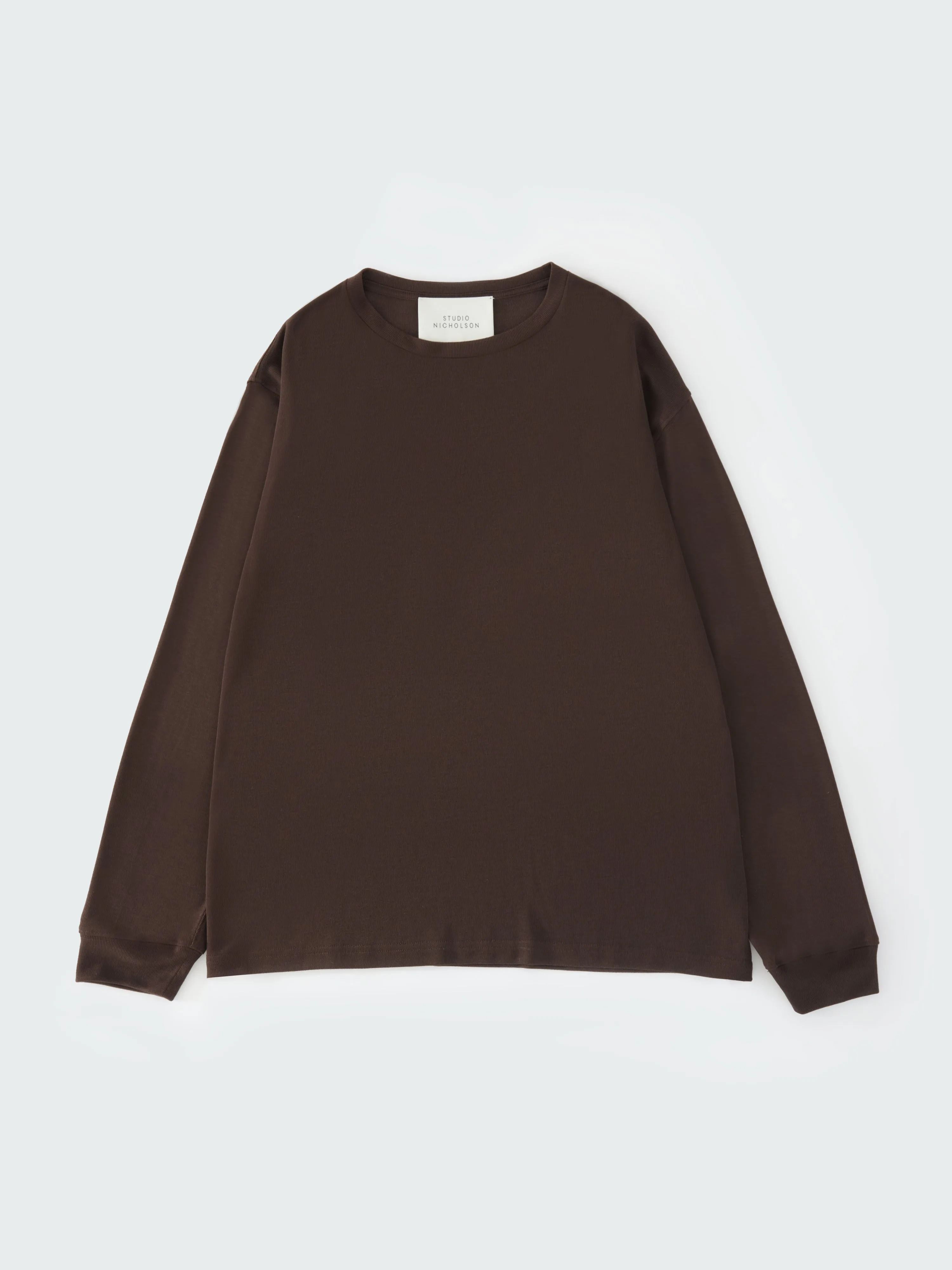 Simmons Lyocell T-shirt in Chocolate Brown