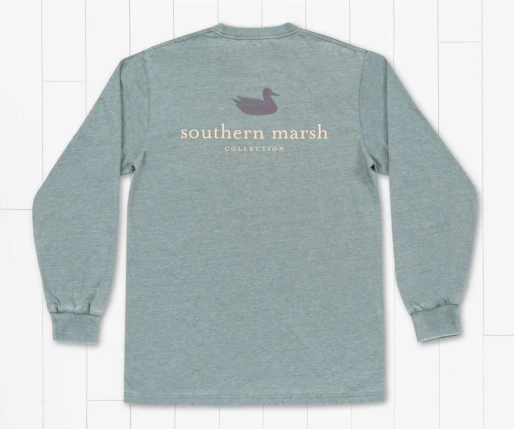 Southern Marsh Burnt Sage Authentic LS Tee