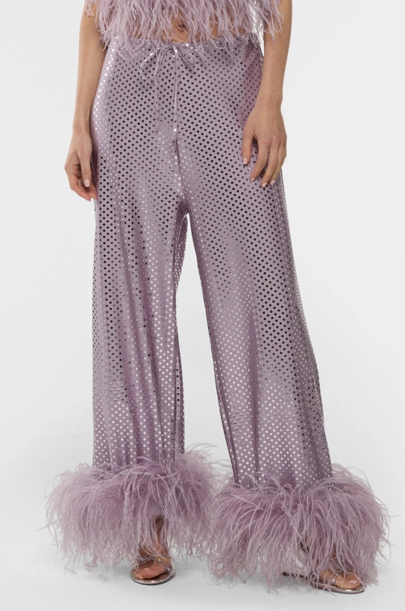 SS24 Disco Plumage Pants