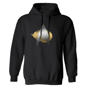 Star Trek: The Next Generation Kitty Cat Logo Fleece Hoodie