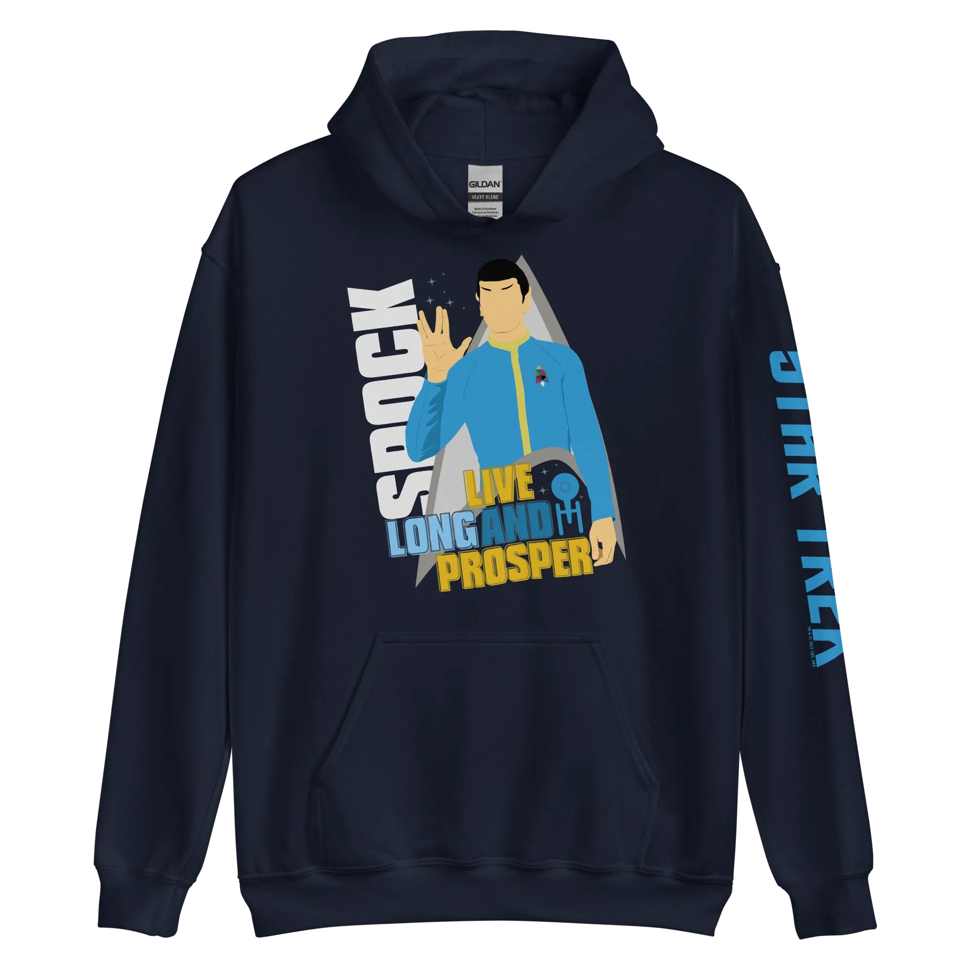 Star Trek: The Original Series Spock Live Long and Prosper Hoodie