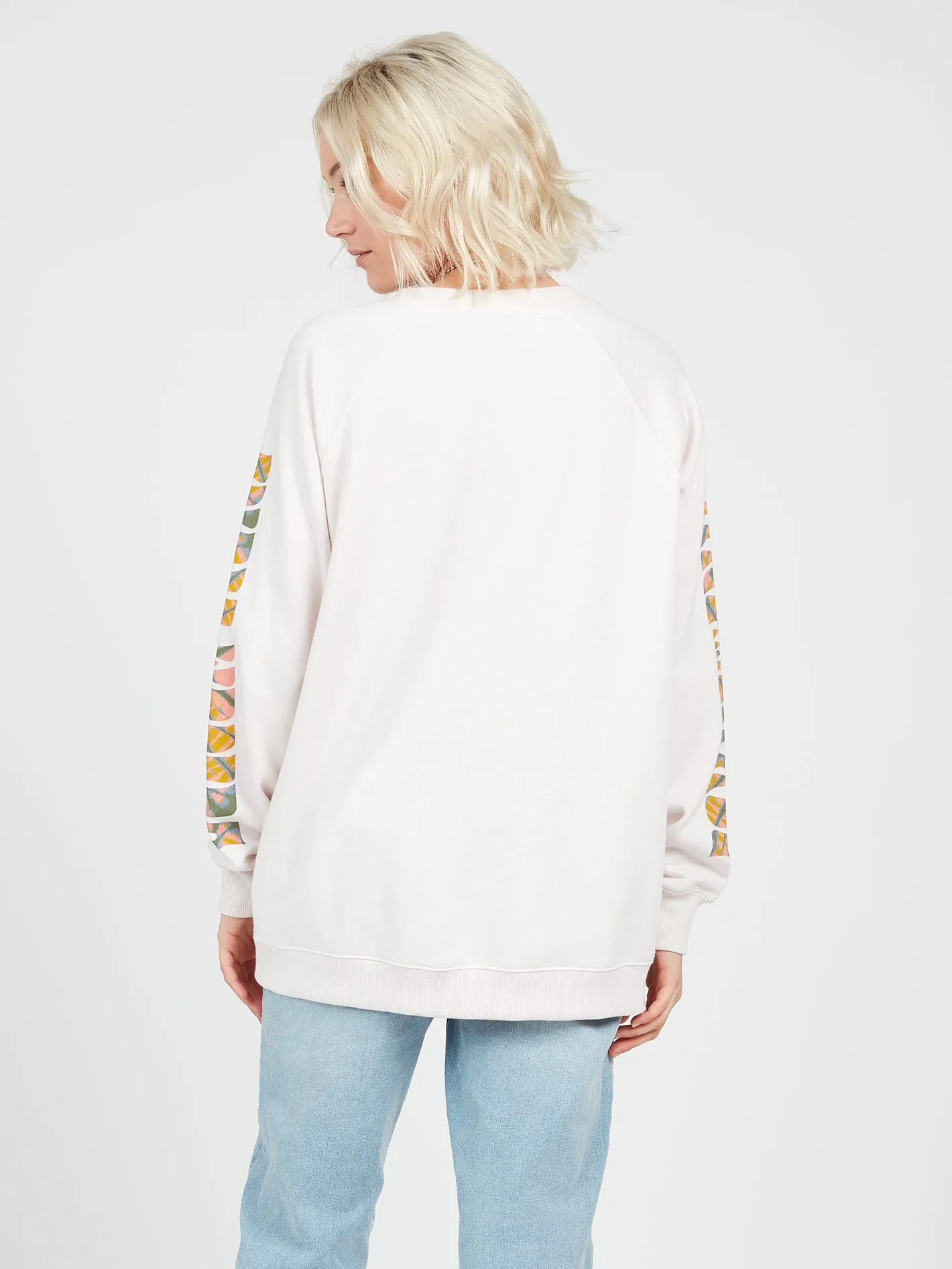 Stone Magic Boyfriend Sweatshirt - Ash