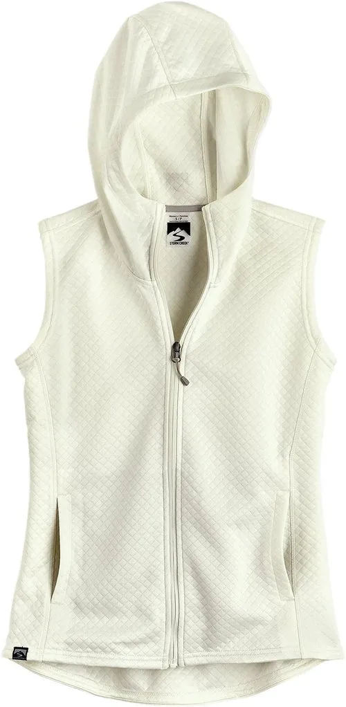 Storm Creek Ladies Curator Diamond Knit Vest