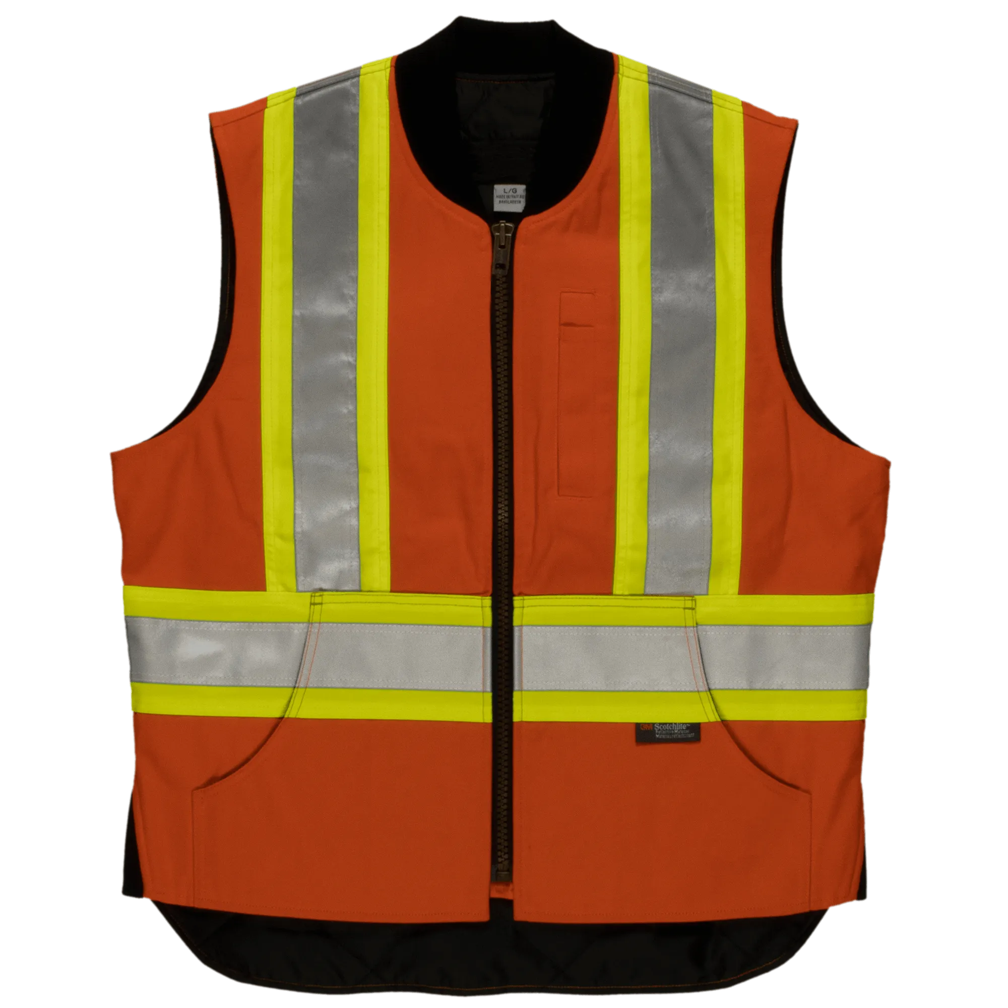 Tough Duck Men's Class 2 Reflective Safety Vest