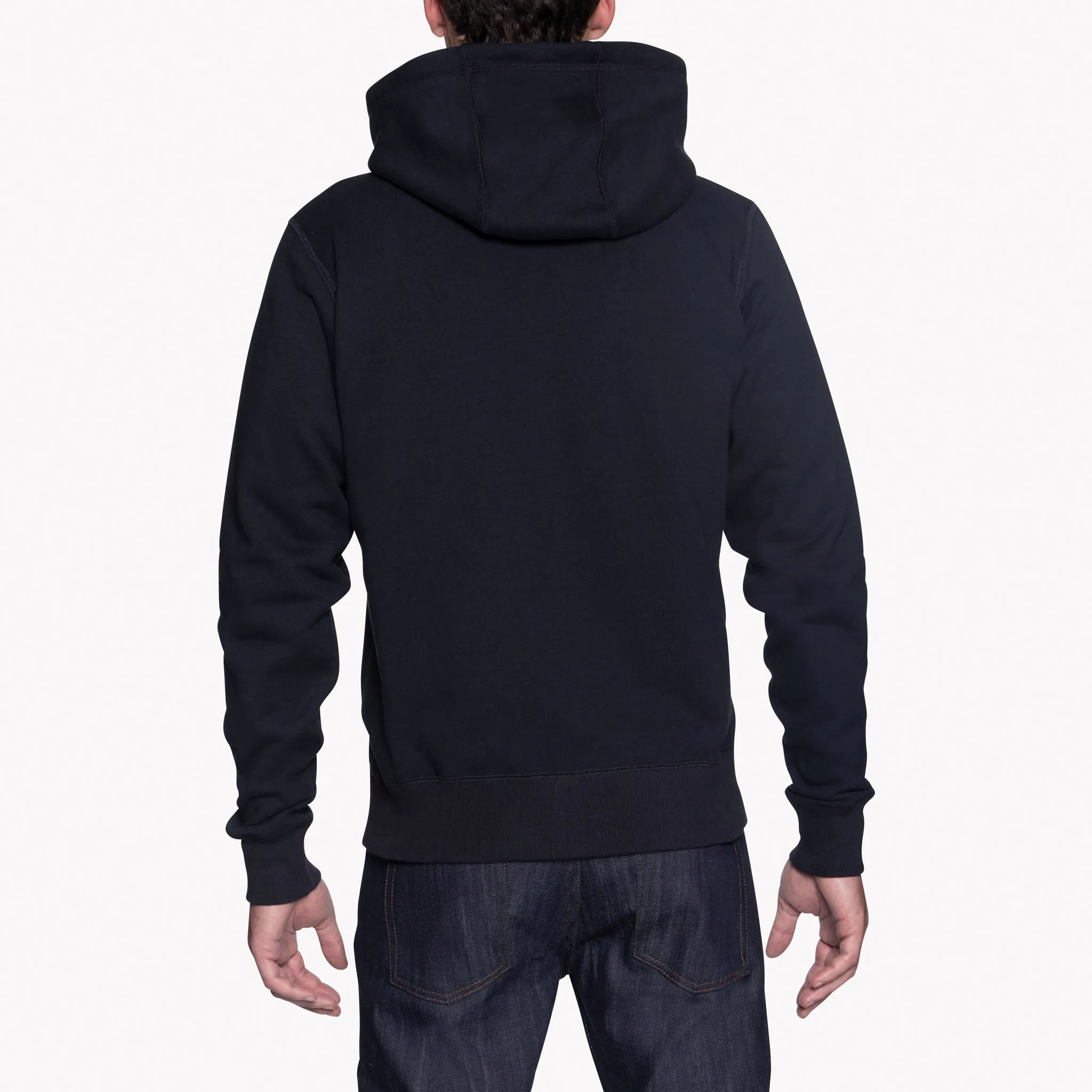 Zip Hoodie - Heavyweight Terry - Black